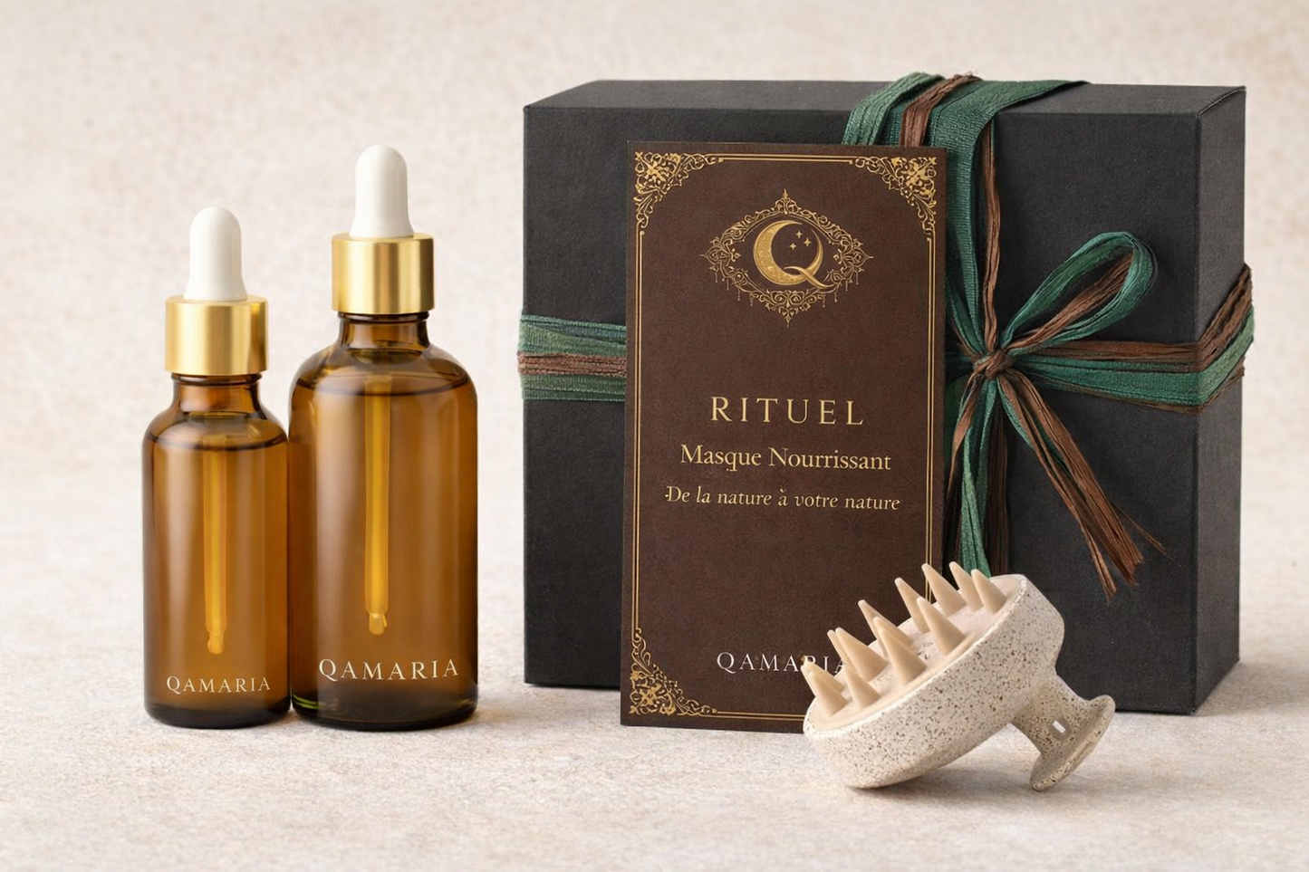 Rituel bain d'huiles QAMARIA